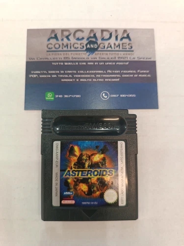 Asteroids Game Boy GB Nintendo Solo Cartuccia Loose